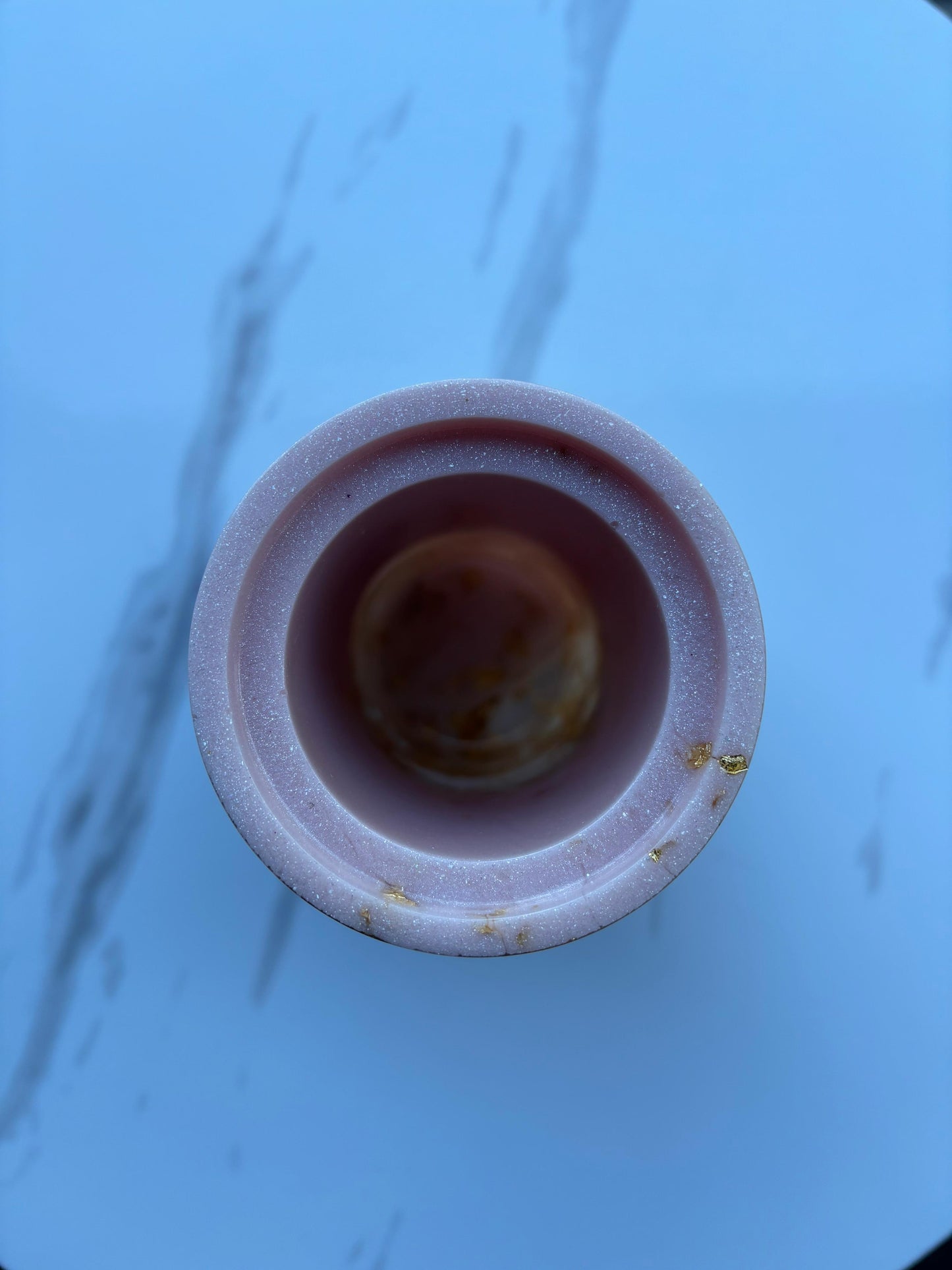 Gold and Pink Holder