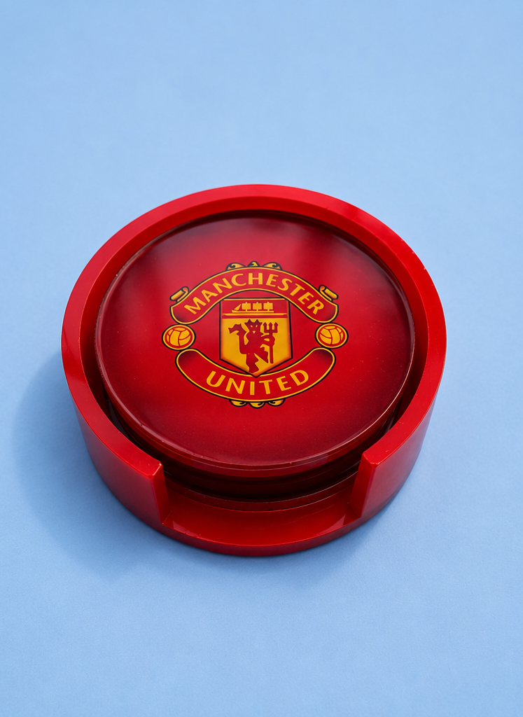 Sports-Themed Father's Day Coaster Set